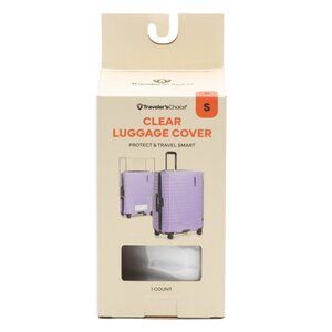 TRAVELERS CHOICE Clear 20in Luggage Cover